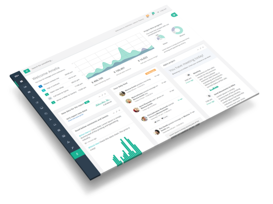 meineFirma.online Dashboard